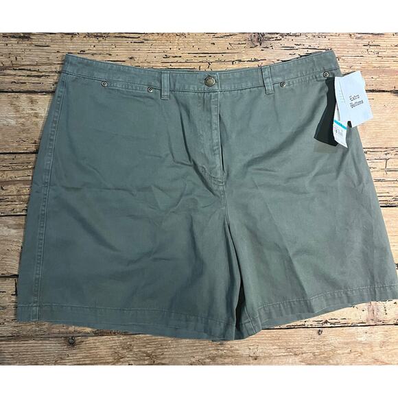 Jones New York Pants - Jones New York Sport Women’s Size 16 Olive Green Shorts